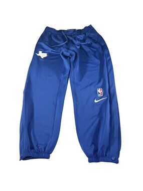 Nike Dri-Fit Dallas Mavericks Authentic Blue City Edition Sweatpants Size Large